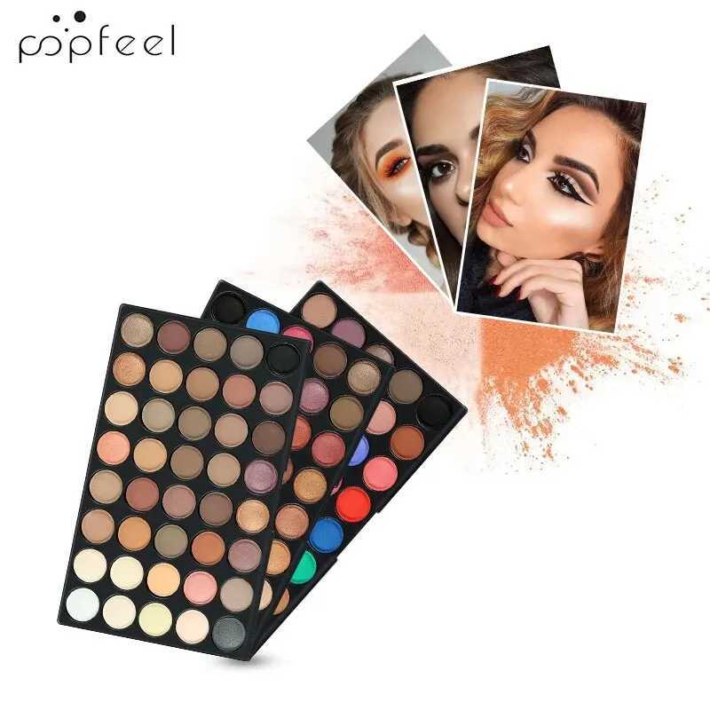 20 color eye shadow palette rainbow color fusion eye shadow palette professional matte flash makeup tray color powder W241213