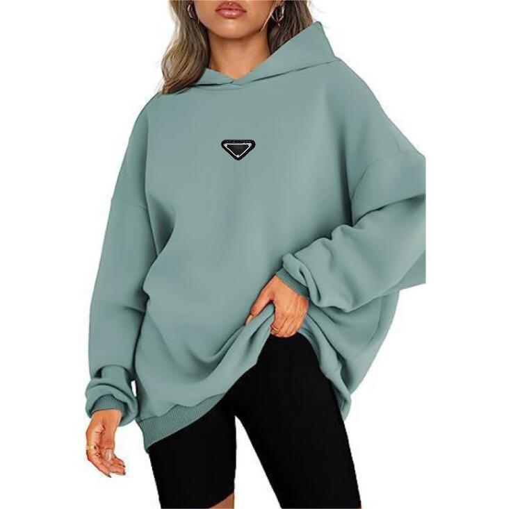 Luxury Warm Hooded Hoodies Women Fashion Designer Streetwear Pullover Sweatshirts Loose Sweater Lovers Tops
