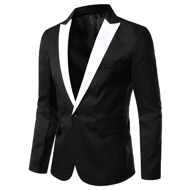 K889 Men's Slim Fit Casual Suit Jacket - Stylish Spring & Autumn Wear