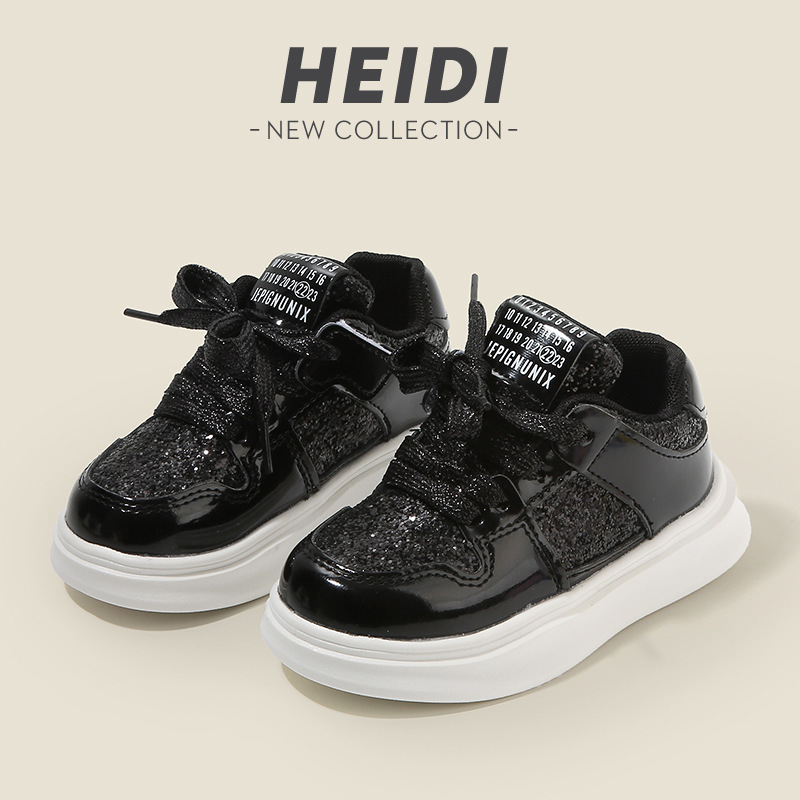 Kids Shoes Spring Autumn Toddler Girls Running Sport Sneakers Baby Children Boys Shoes Cutefeet Casual Flats Glitter Soft Sole Size 21 - 30