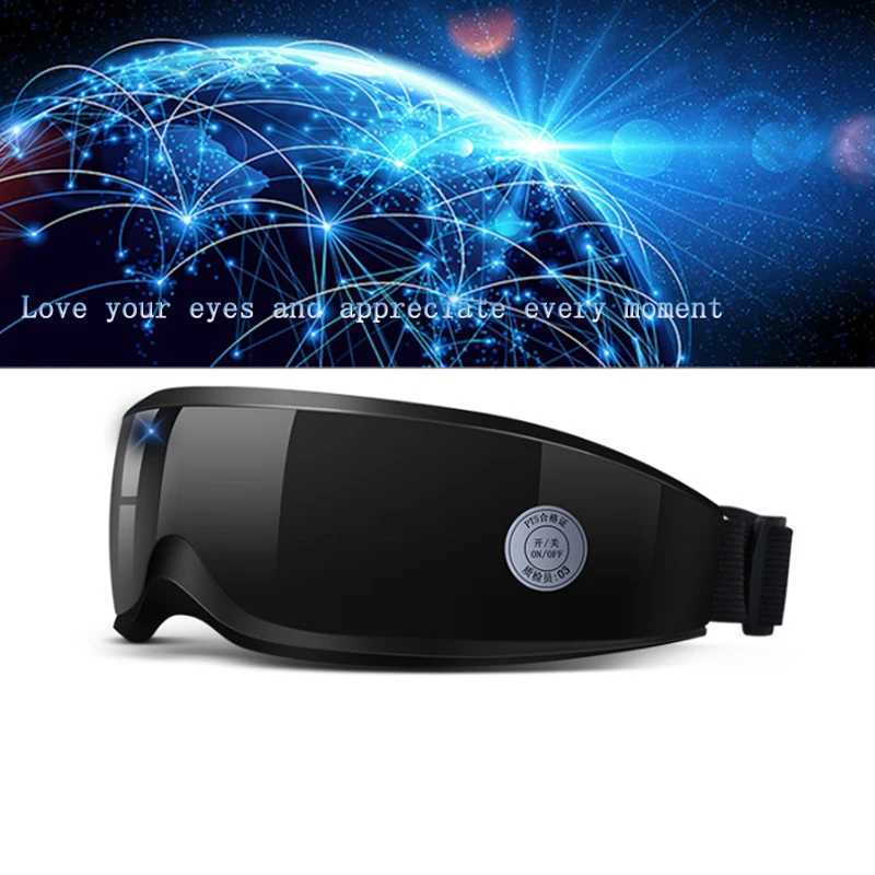 New Fashion9Mode Eye Massager Vibration Eye Care Instrument Hot Eye Massage Glasses Fatigue Compression Wrinkle Bag and W2K1 W241213