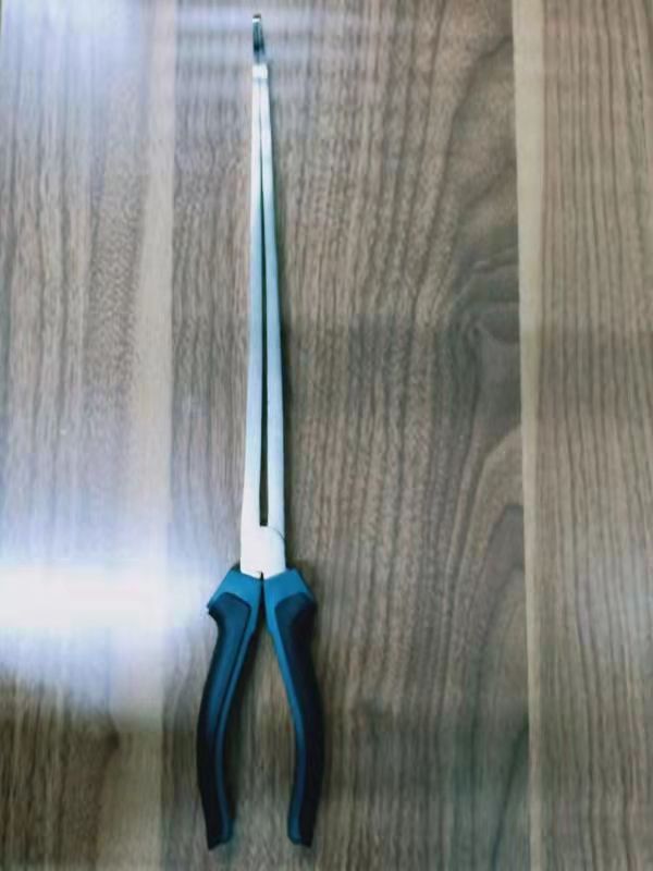 Bent nose pliers switch machine switch cleaning long nose pliers specialized portable