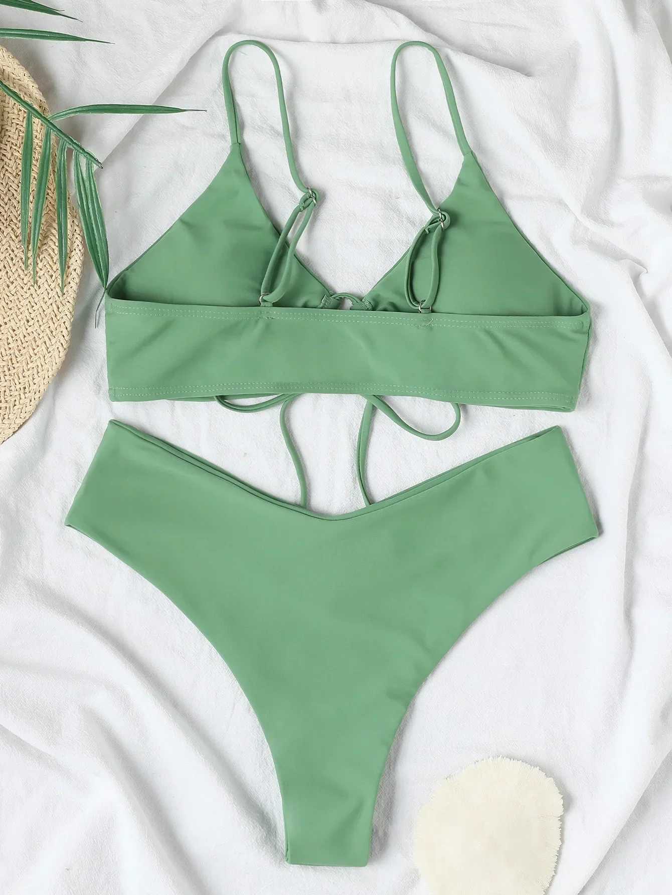 Push Up Swimsuit Women Sexy Summer Wear Girl Set Swiming Suit Micro Bikini Two Pieces Brazilian Bather Bathing Suit New SwimwearXJ241212