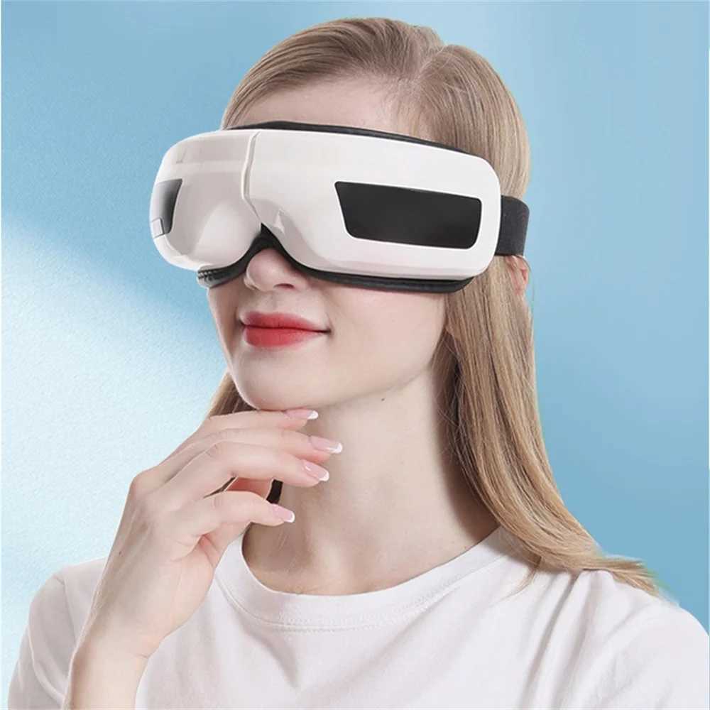 Eye massager air pressure massage skin friendly breathable vibration thermal compression eye protector Bluetooth music goggles W241213