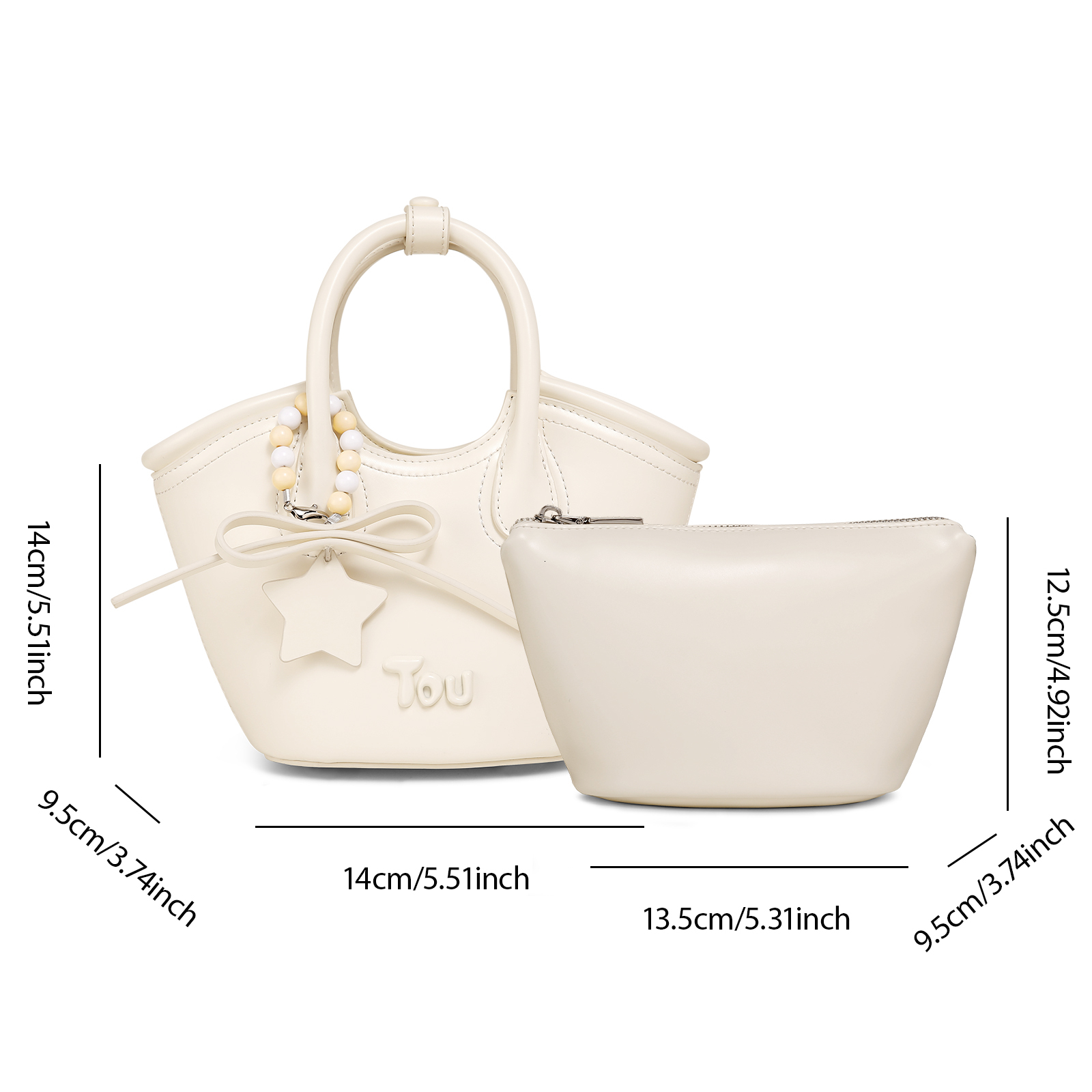 TOUTOU Original Love Decoration Vegetable Basket Cute Summer New Tote Texture Mother Bag
