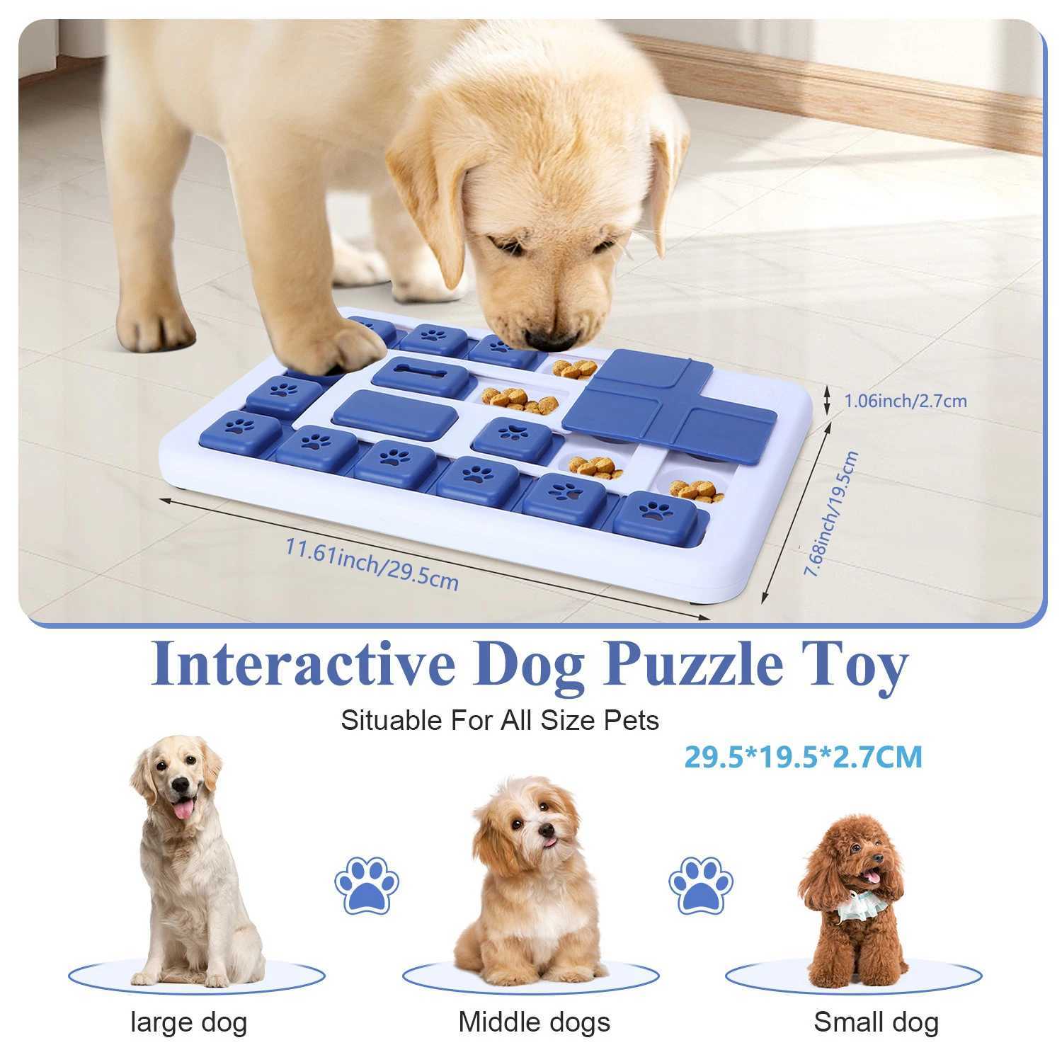 Interactive dog toys for puppies used for training dogs. Rich toys for large medium and small intelligent dogs used for pet puzzles X241213