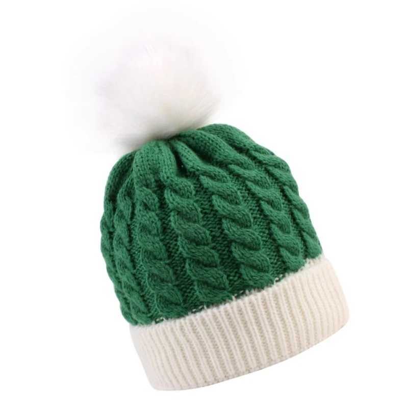 Baby Christmas Knitted Hat Soft Comfortable Warm Bonnet Caps Unisex for 0 to 3 Years Old Boys Girls Festival WearXJ241213