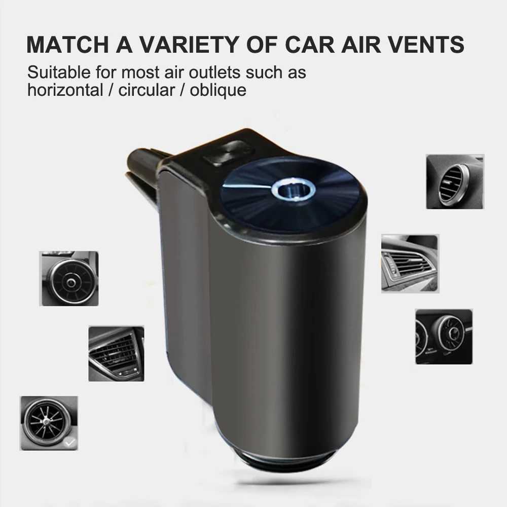 Car Air Vent Humidifier Mist Aroma Auto Electric Air Diffuser Aroma Cars Air ener Perfume Fragrance Car AccessoriesXJ241213