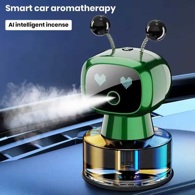 Smart Car Air ener AI Rechargeable Car Aroma Diffuser Smart eyes 4 Levels of Adjustable Intelligent Car Diffuser GiftXJ241213