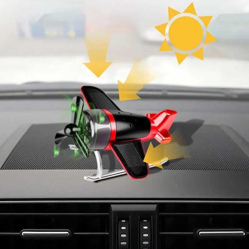 Car Perfume Diffuser Oil Diffuser Car Diffusers Solar Powered Fragrance Oil Diffuser Automotive Air eners Propeller PlaneXJ241213