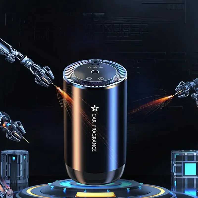 Car Diffuser with LED Starry Ambient Light 50ml Cologne Perfume Car Air ener Flavoring for Cars Fragrance DiffusersXJ241213