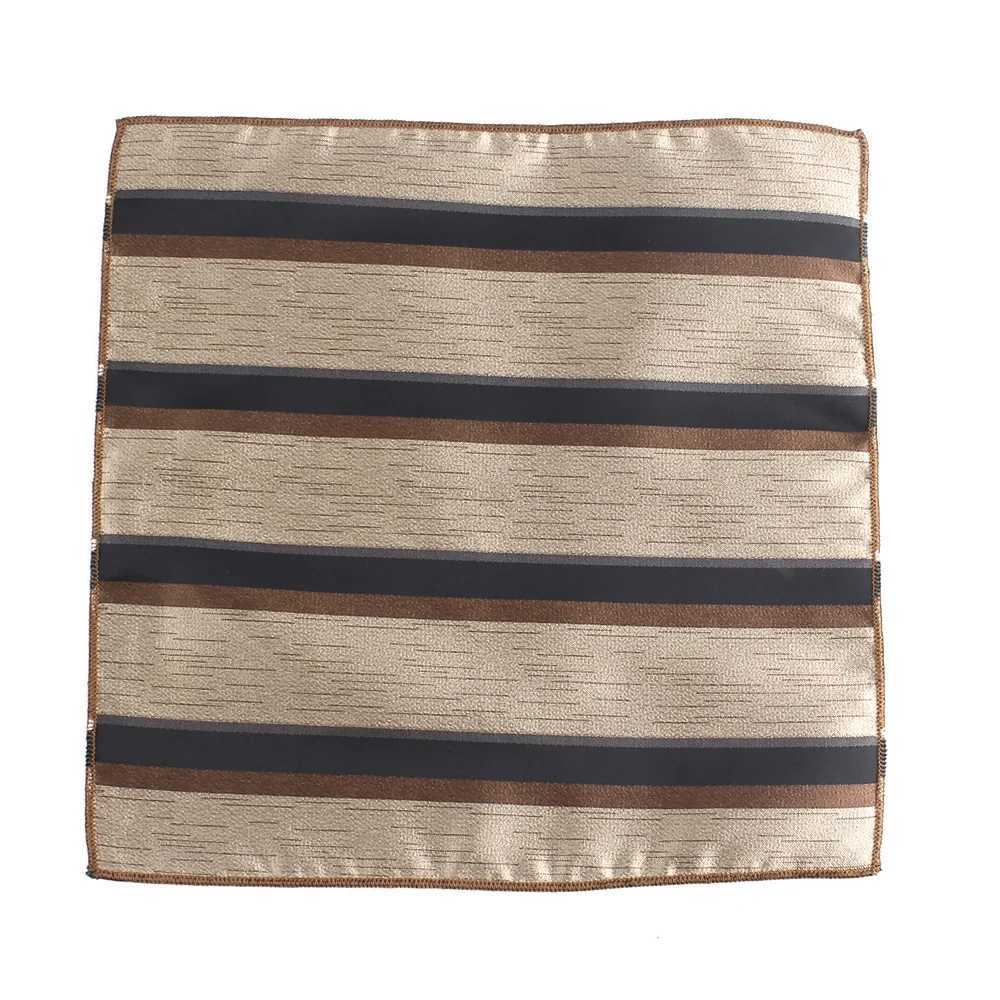 Stripe Pocket Square Mens and Womens Set Chest Towel Hanky Wedding Hankies Mens Handle Chief Flower Pocket Towel Gift W241213