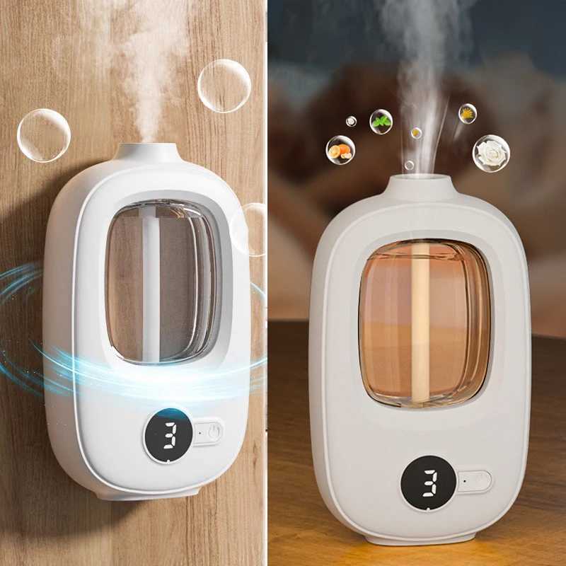 1Set Wall-mounted Diffuser Aroma Mane Smart With Display 6 Scent Car Air ener Home Bathroom DeodorizationXJ241213