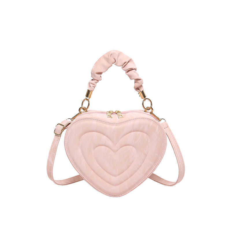 Love bag for women new hard shell heart shaped candy colored shoulder bag Fashion diagonal cross bag couple womens handbag