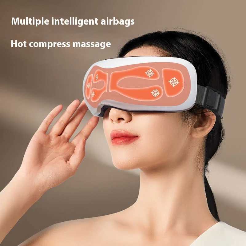 Oaks Eye Massager Thermal Protection Eye Mask Hot Compression Night Eye Mask Fatty Eye Massager Birthday Gift W241213