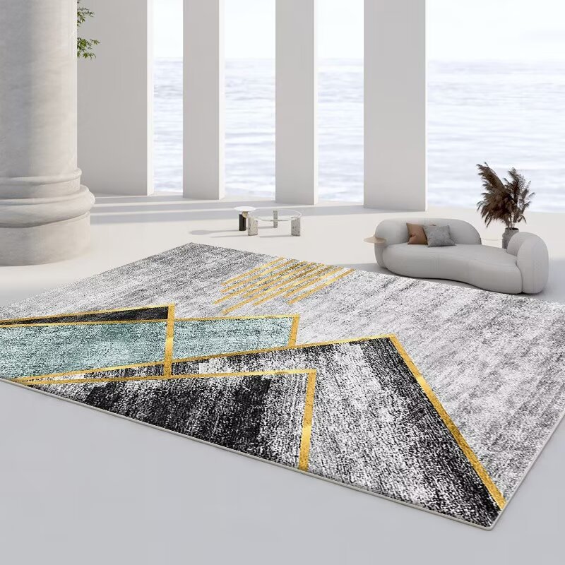 Nordic Full-paved Cute Simple Modern Door Mat Living Room Coffee Table Sofa Carpet Bedroom Bedside Blanket Rectangular Floor Mat