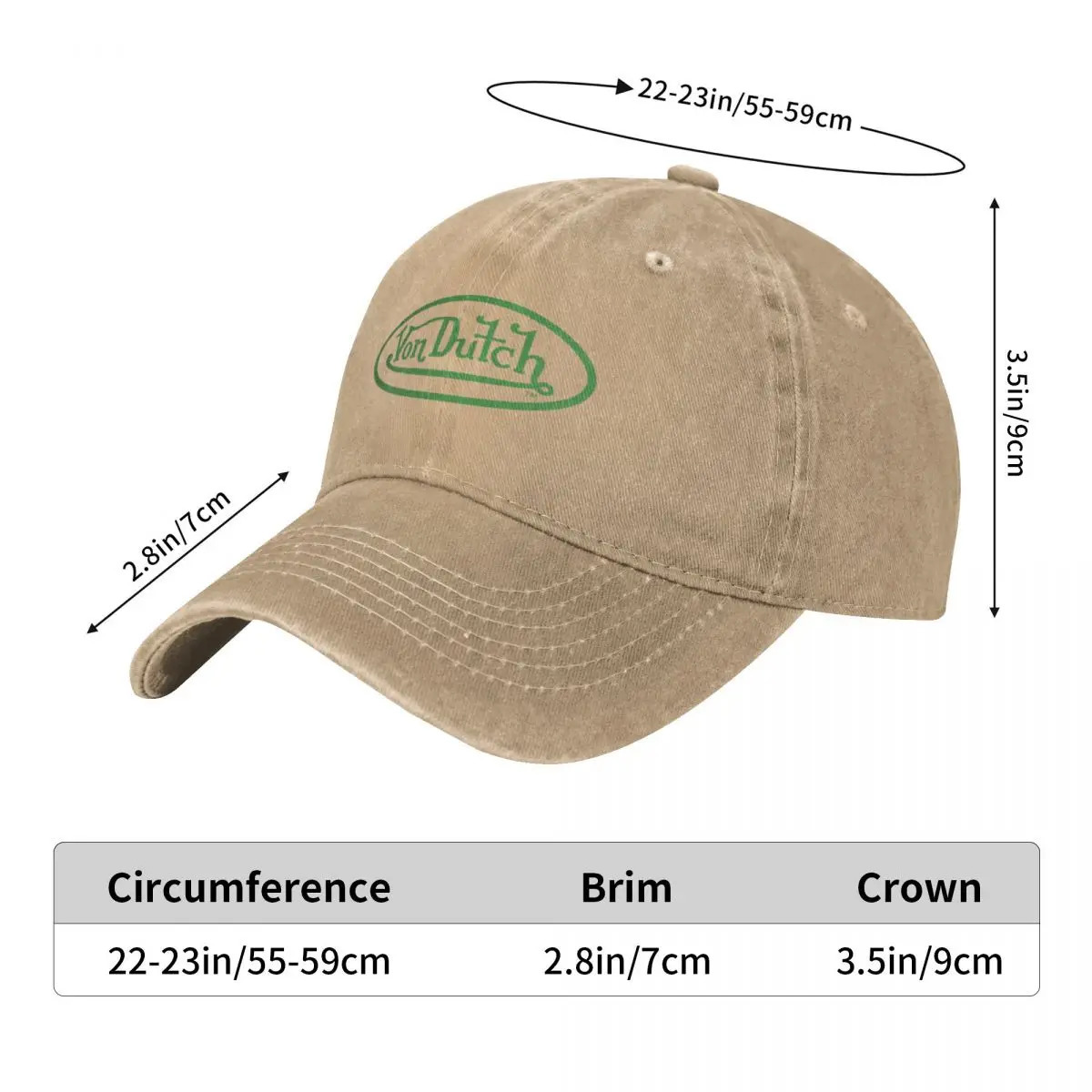 Unisex Fashion Cap Classic V-Von D-Dutch Baseball Caps For Men Women High Quality Golf Sports Hat 241212