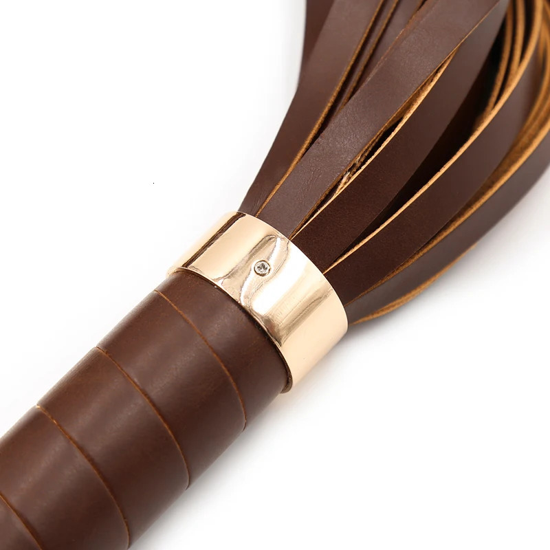 Bondage Flogger Flirting PU Leather Whip Bdsm Spanking Tassel Restraints Sex Toys For Couples Woman Adult Games 241213