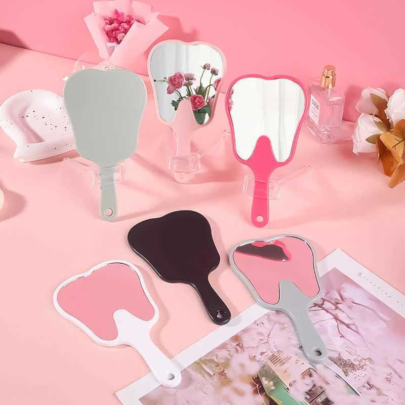 Handheld Makeup Mirror Desktop Cosmetic Mirrors Cute Vanity Mirror Kawaii Cosmetics Tools Decorative Portable Hand MirrorsXJ241213