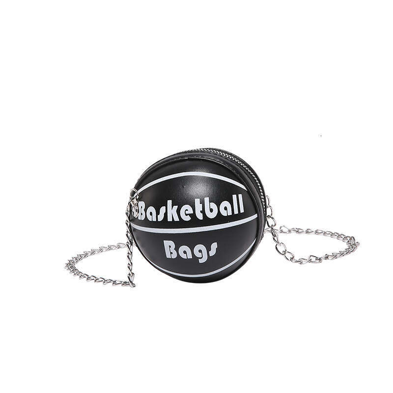 Mini bag for women super popular basketball football women's chain crossbody small round bag, 2024 temperament versatile new trendy clothing ins