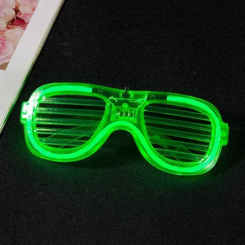 Sunglasses Light Up LED Glasses Bulk 5 Colors Glow Glasses Glow in The Dark Party Supplies Neon Party Favors for Kids Adults H241213