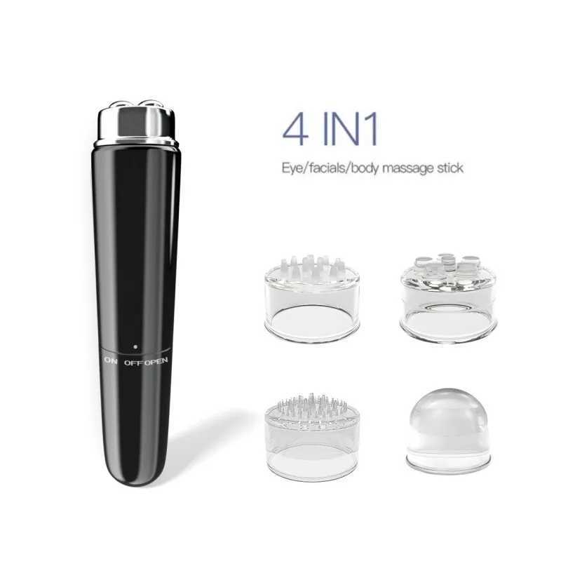 New Mini Eye Massager Electric Vibration Beauty Instrument Magnetic Therapy Portable V-face Massage Stick W241213
