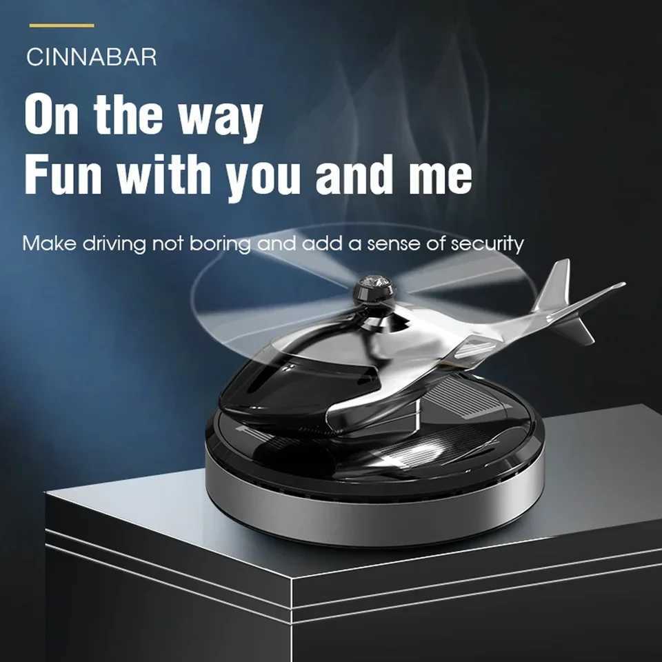 NEW Solar Car Air ener Heliter Propeller Car Fragrance Male Auto Interior Accessories Man Automobile Perfume DecorationXJ241213