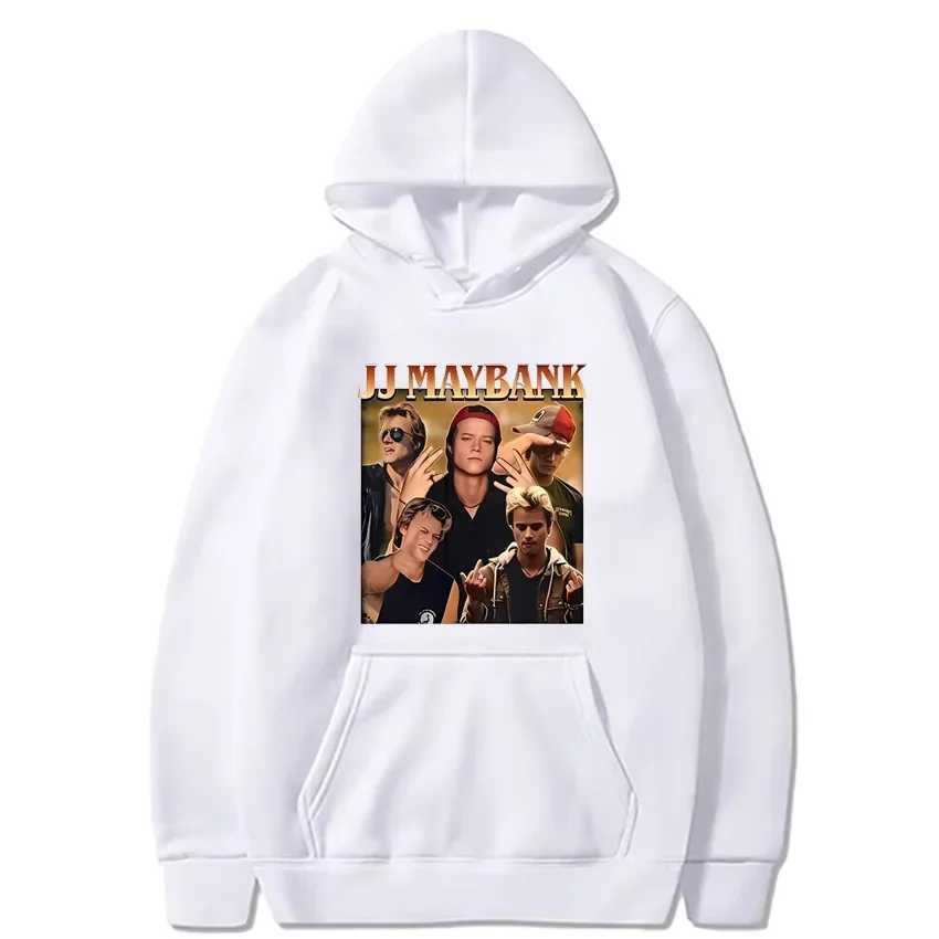 Series 3 Fashionable Wool Hoodie for Mens Retro Street Mens Pullover JJ Maybank Long Sleeve Hoodie W241213