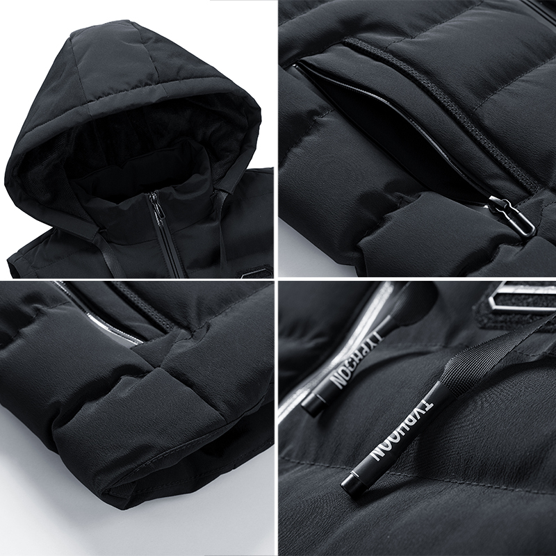 Spring Autumn Sleeveless Jacket For Men Fashion Warm Hooded Male Winter Light Plus Size Mens Work Vest Waistcoat