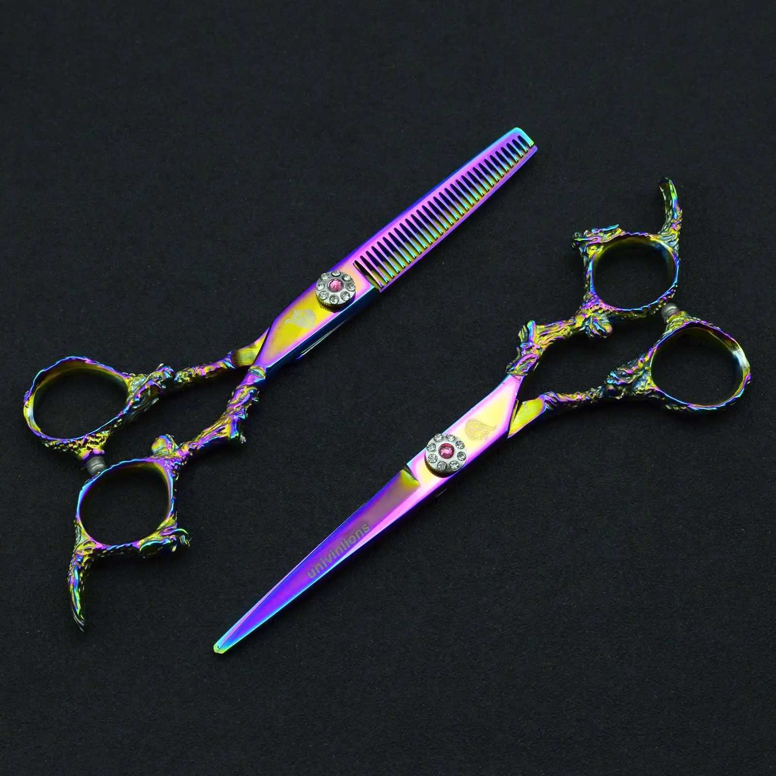New Arrival 6 Uniwinlions Pink Shaver Hair Clipper Professional Hair Clipper Hair Salon Supplies Thin Rainbow Clipper Z241213
