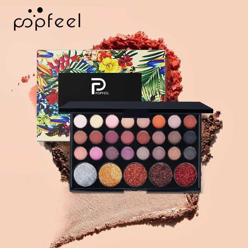 POPFEEL 29 Color Makeup Palette Flash eye shadow Palette durable easy to use W241213