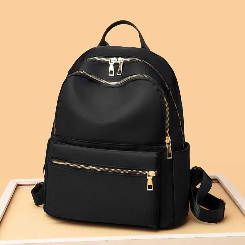 New Designer Fi Wen Backpack Mini Soft Touch Mti-Functi Small Backpack Fem Ladies Shoder Bag Girl Purse Z241212