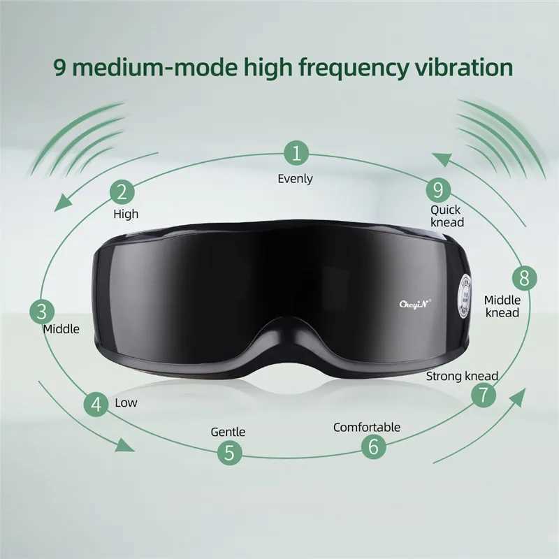 CkeyiN Intelligent Eye Massager Vibration Magnetic Relieve Fatigue Dark Circle Acupuncture Massage Relaxation Eye Care Device Wireless 51 W241213