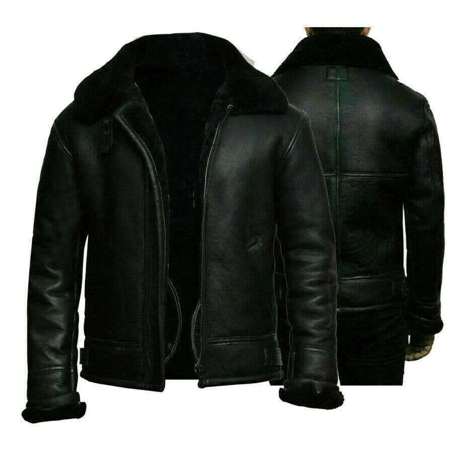 Autumn And Winter Men's Synthetic Fur Integrated Long Sleeved Coat, Fashionable Quality Classic