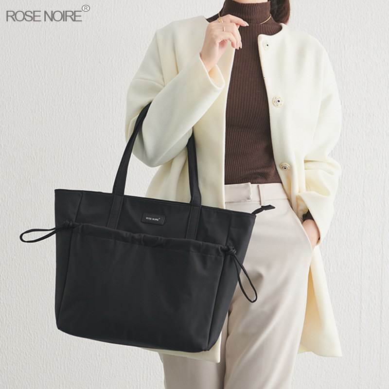 New Winter Collection Tote Women's Large Capacity Fashionable Versatile Work Commuter Simple Handheld Shoulder Bag