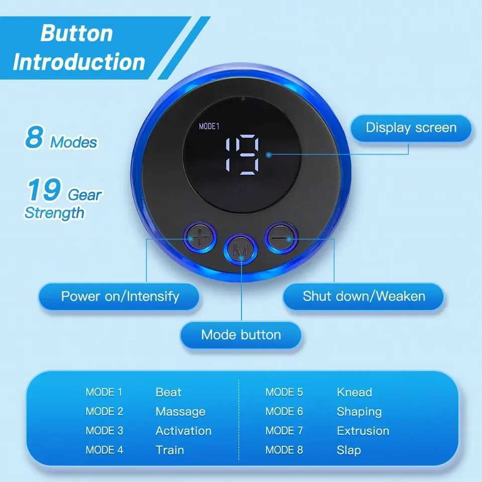 EMS Eye Massager Face Lifting Firming Anti-Wrinkle Massage Microcurrent Muscle Stimulator For Face Spa Skin Care W241213