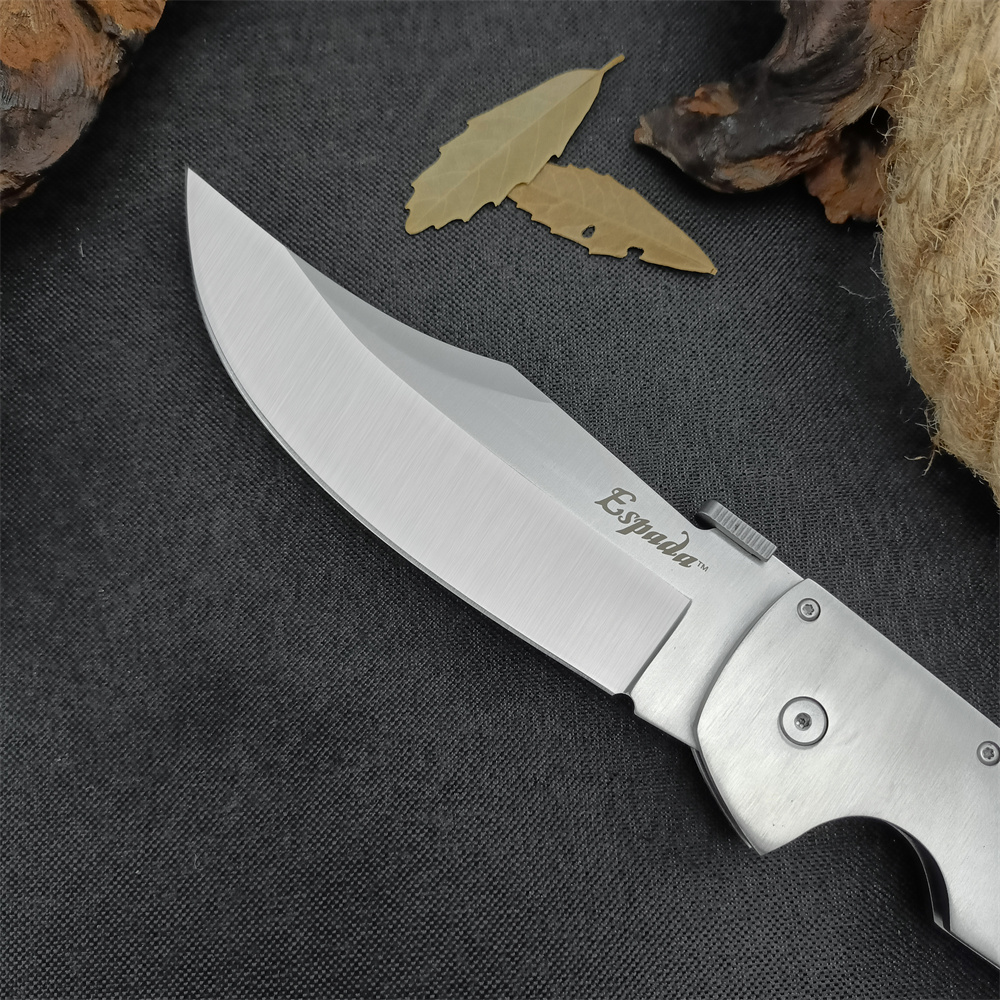 Cold 62NCX Extra Large Espada Pocket Folding Knife CTS-XHP Blade Polished G10 Handles with Aluminum Bolsters Outdoor Tacticals Hunting Camping Knive 3