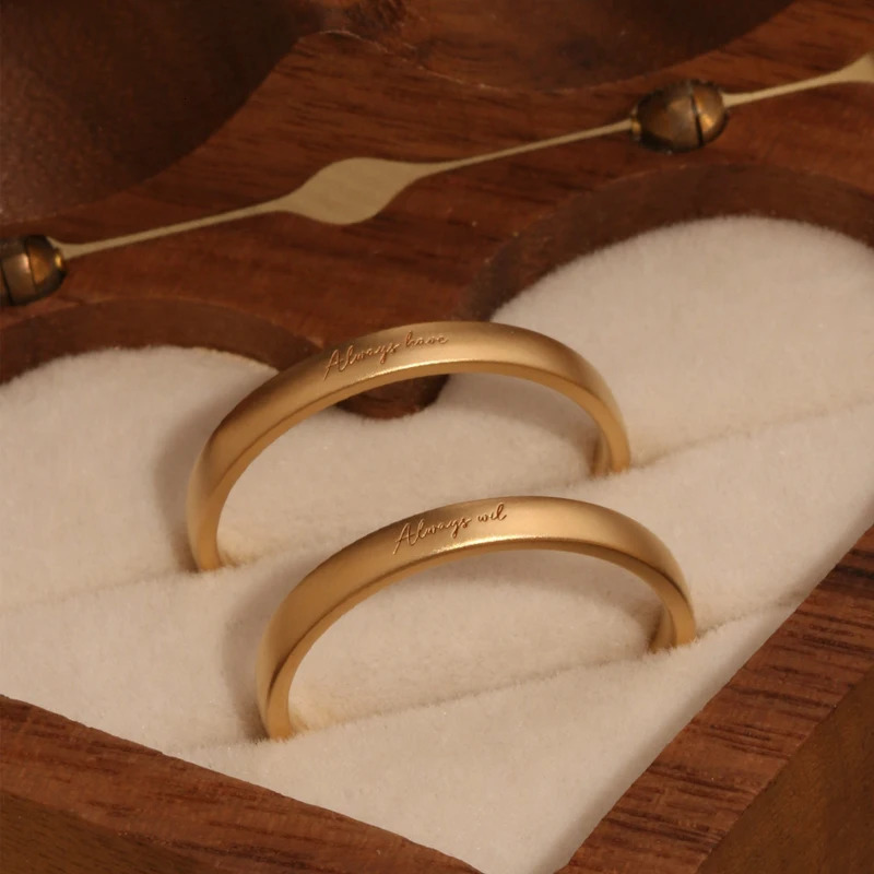Customizable carving whole 100 K14K10K Gold PT950 Platinum Diamond Couple Rings WeddingEngagement Jewelry 241213