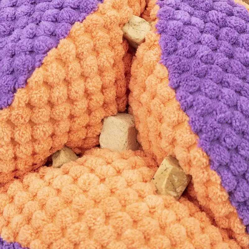 Dog sniffing toy sniffing interactive therapy ball dog puzzle toy biting corrosion-resistant toy slow feeder therapy ball X241213