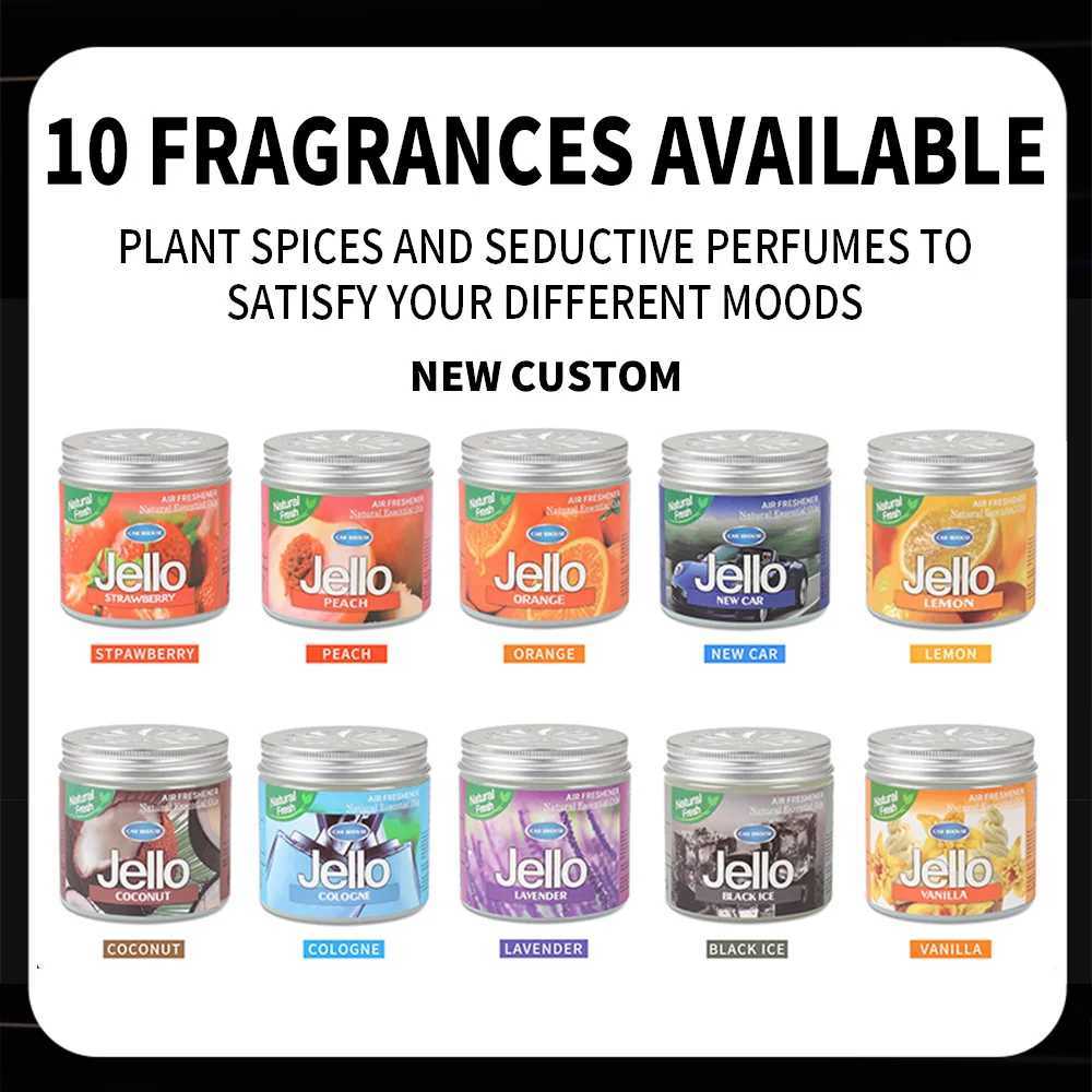 Car Air ener Solid Cologne Lavender Lemon Auto Accessories Vanilla Good Smell Interior Perfume Diffuser New Car DeodorantXJ241213