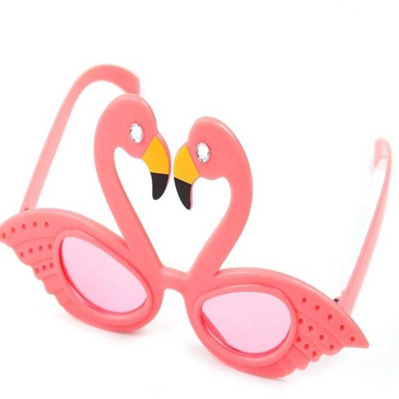Sunglasses Pineapple Sunglasses Beach Party Novelty Flamingo Party Decorations Funny Glasses Wedding Birthday Gift Hawaiian Event Supplies H241213
