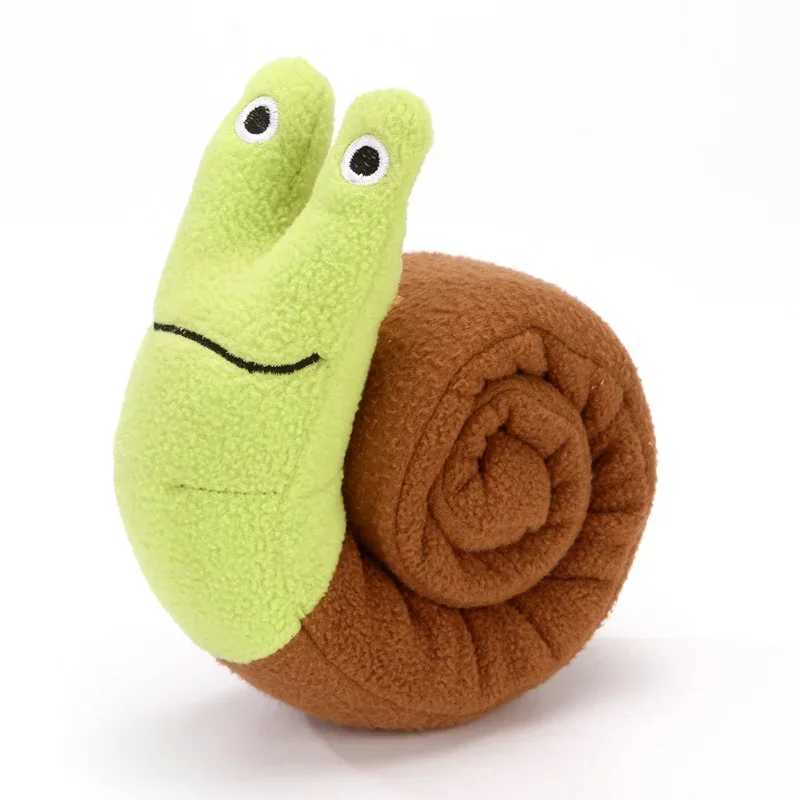 Pet Foraging Snuffle Mat Dog Plush Sound Interactive Slow Feeder Sniffing Snail Toys Easy Clean Tibetan Food Molar Puzzle Toys X241213