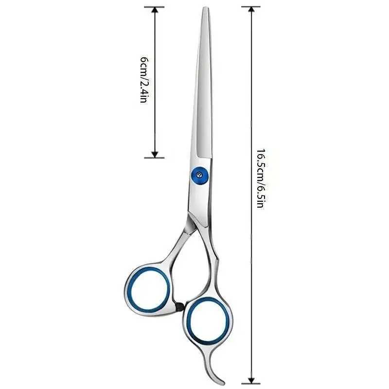 New Arrival Stainless Steel Professional Hairdressing Scissors Cutting Thinning Scissors Barber Shear Home Salon Hairdressing Scissors Z241213