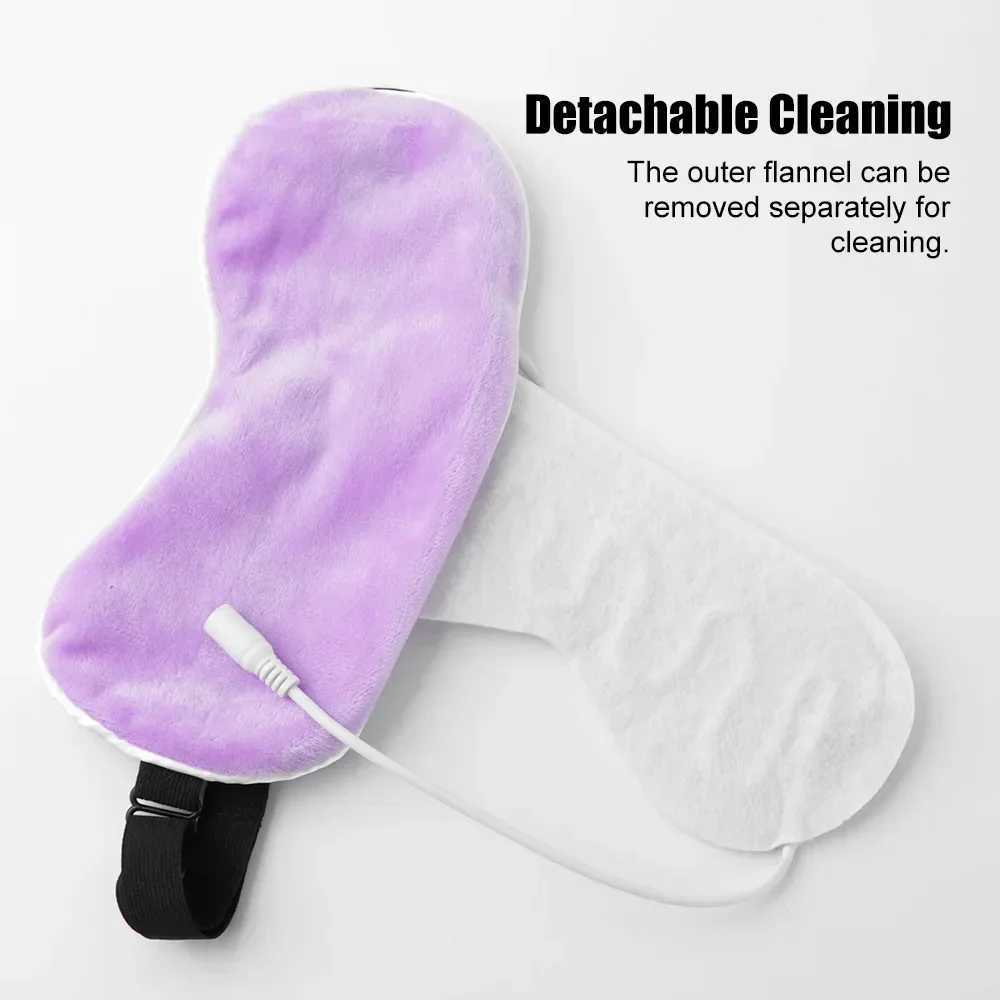 Hot eye mask USB eye mask for constant temperature and drying of eyes warm compression heating pad for sleeping in dark circles W241213