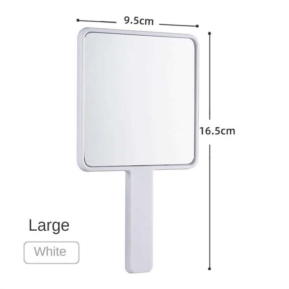 Makeup Mirror Hand-held Makeup Mirror HD Cute Cosmetic Mirror Comfortable Portable Simple Design Woman Handhold Home AccessoriesXJ241213
