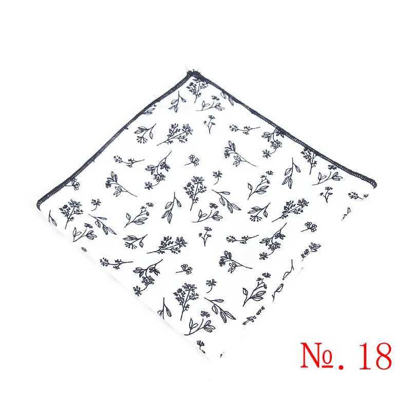 New Pocket Square Mens Floral Chest Towel Hanji Gentleman Hanji Mens Set Handheld Chief Printed Pocket Towel W241213