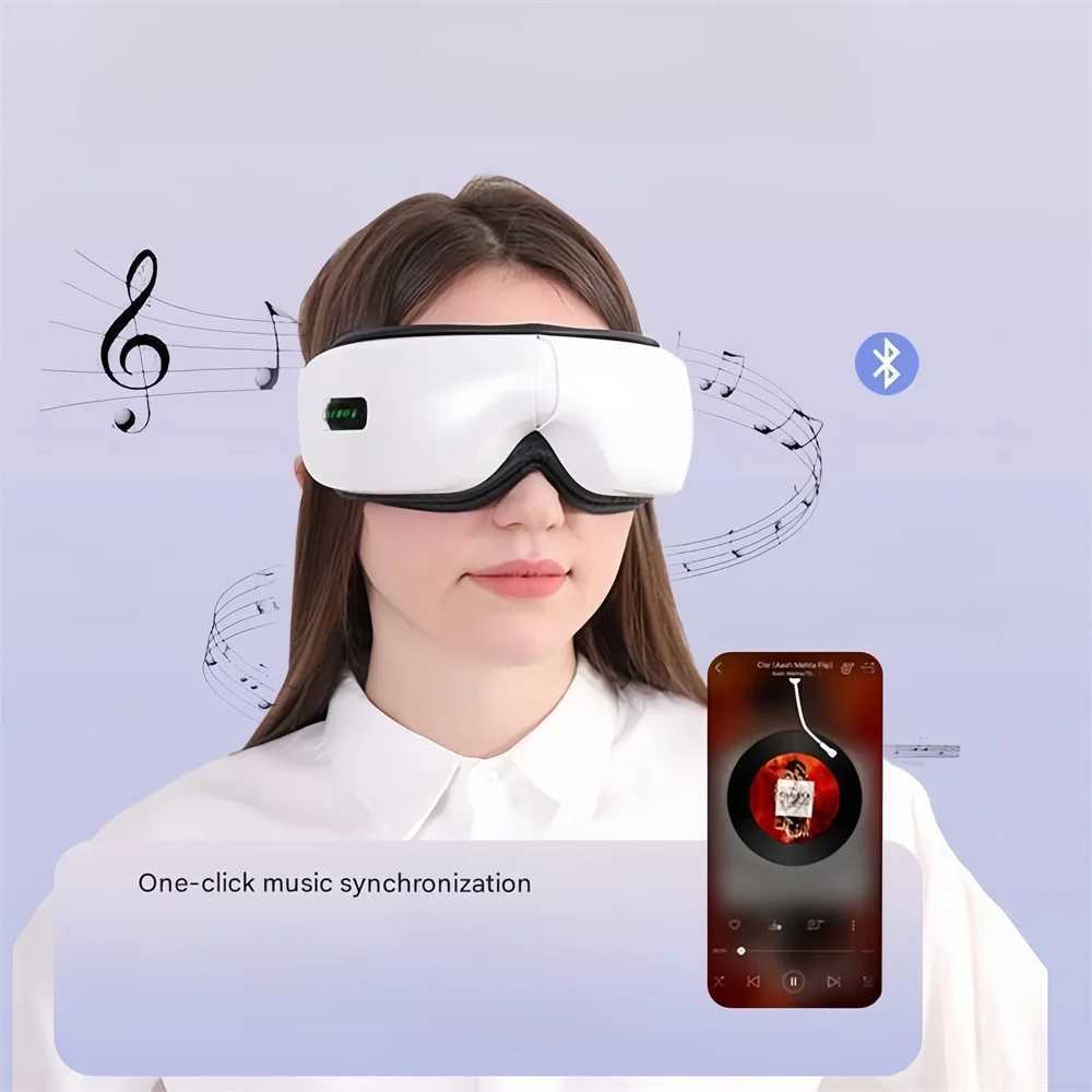 Hot compression vibration eye mask Bluetooth music silent eye mask W241213