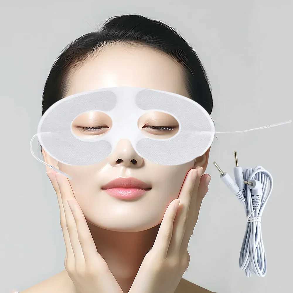 Reusable Digital Therapy Electrode Pad for Electric Ten Eye Massager Face Lifting Acupuncture Low Frequency Machine Skin Beauty W241213