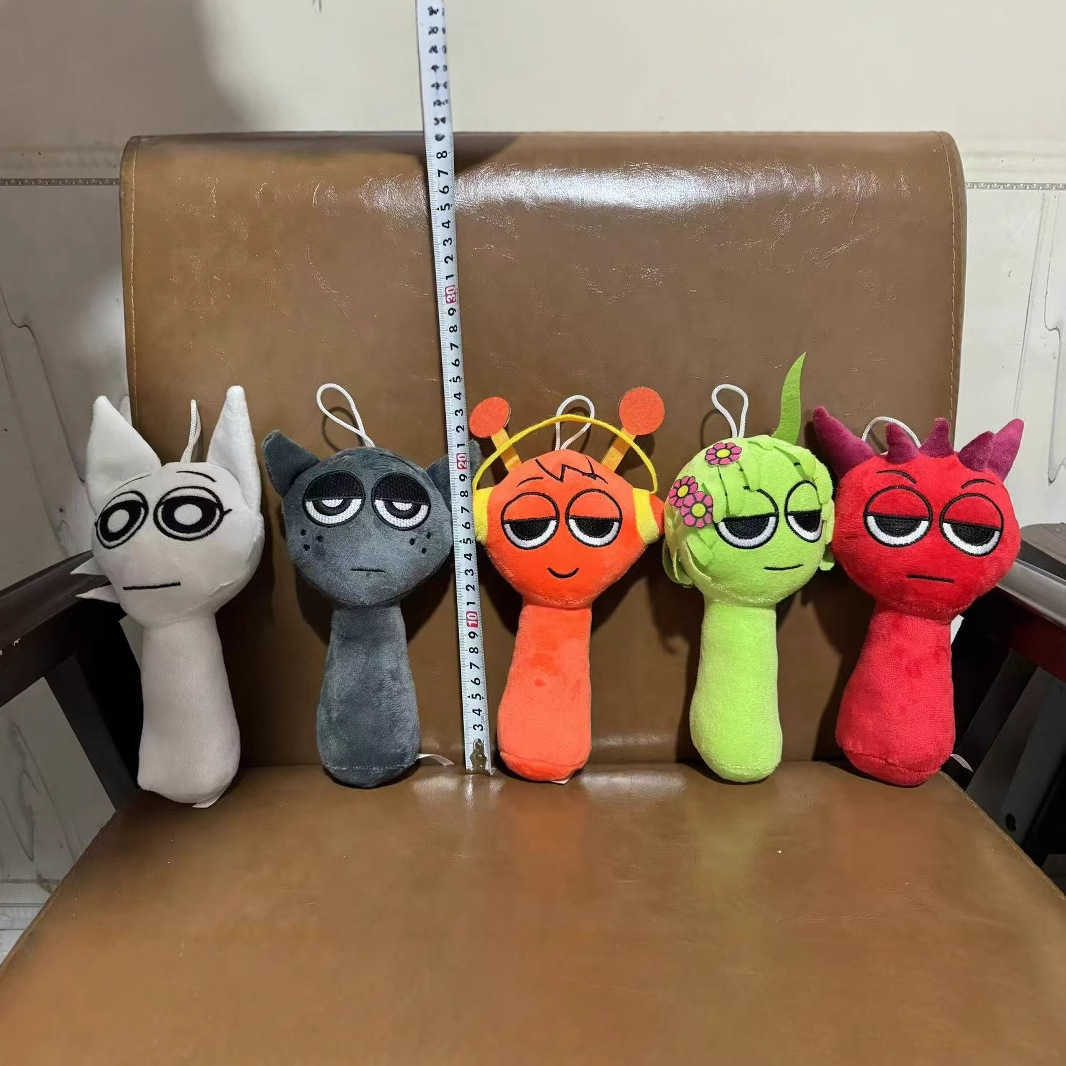 Plush Dolls New Toy Sprunki Plush Rhythm Box Doll Plush Toy Incredibox