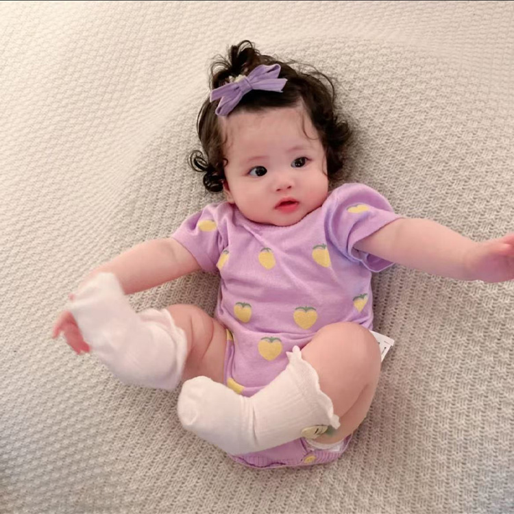 Lightweight Baby Tops and Pants Set - Ideal for Warm Weather in Spring and Summer